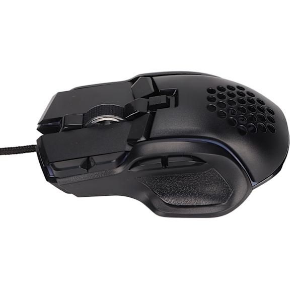 Gaming Mouse S700 12800dpi Makro Programmering RGB Luminous Gaming Mouse Hemmakontorsmöss