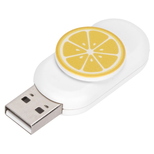 USB Flash Drive Innovativ Citronform Bærbar Holdbar Stabil Fugtbestandig Hot Swap Plug Play Hukommelse Thumb Stick 128GB