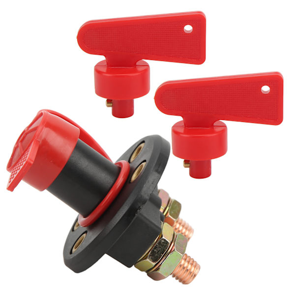 Avstängningsbrytare för bilbatteri avstängd Power Kill Isolator Set Kit för fordonsbåt DC 12V-24V