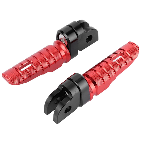 Motorcykel Fram Fotstöd Fram Vänster Höger Par Passar för Yamaha MT‑03 MT‑25 MT‑07 MT‑09 R3 XJ6Red