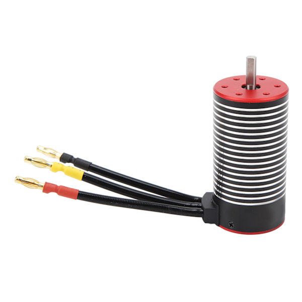 3670 Vattentät Borstlös Motor för 1/8 1/10 RC Fjärrstyrd Bil Uppgraderingsdelar Tillbehör 2650KV
