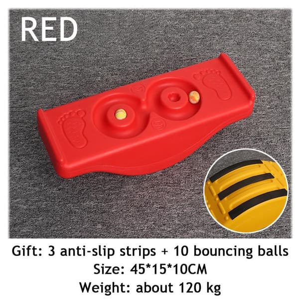 【NX】Balansbräda Kompatibel med barn PE Curvy Board Sensorisk träningsutrustning Balansbrädeleksak Kompatibel med barn