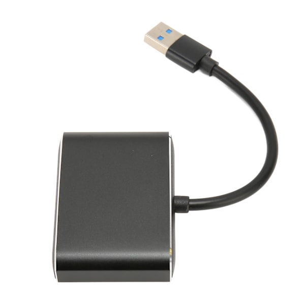 USB 3.0 till Dual HD Multimedia Interface Adapter 1920x1080P 5Gbps USB C Splitter 2 skärmar Utökad skärm för bärbar dator