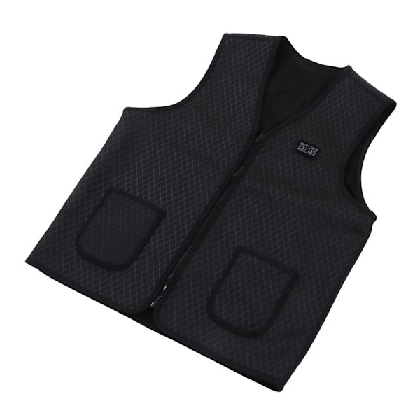 Lämmitetty liivi naisille ja miehille, nopea lämmitys, 3 tasoa, 9 lämmitysaluetta, pestävä sähkölämmitteinen liivi ulkoiluun XXXL