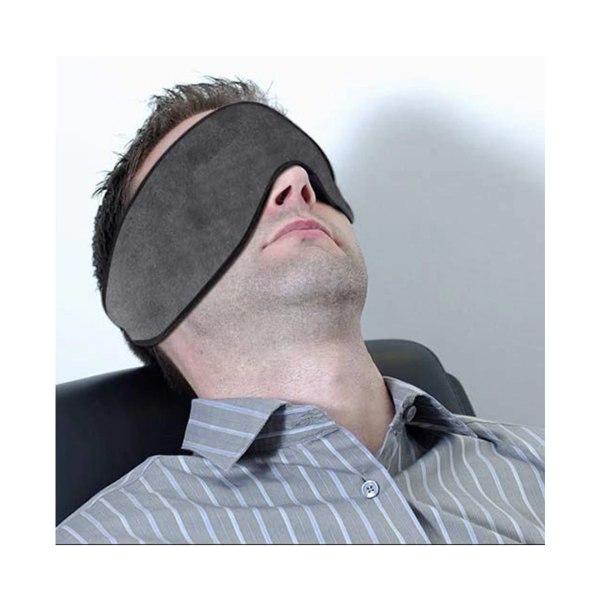 Bluetooth Eye Mask Sleep Headphones, Justerbar Music 3D Sleep Mask