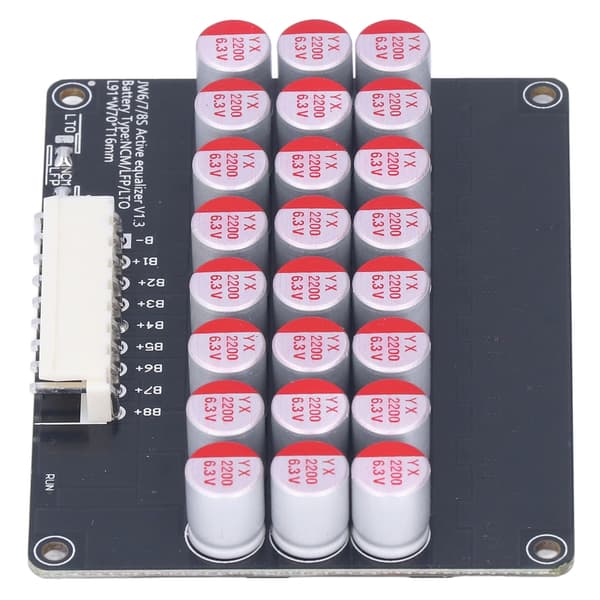 Batteri Aktiv Equalizer Universal Cell Balancer Balansbräda 5A 6‑8S för LTO LFP LPO NCM