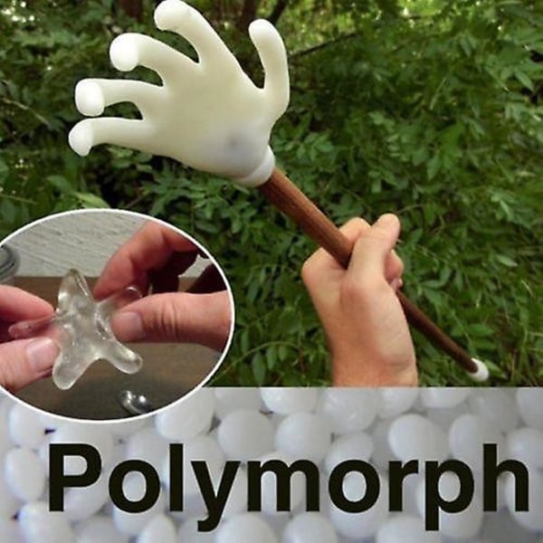 Polymorfa termoplastiska formbara plastpellets 80c Variant plastpellets A