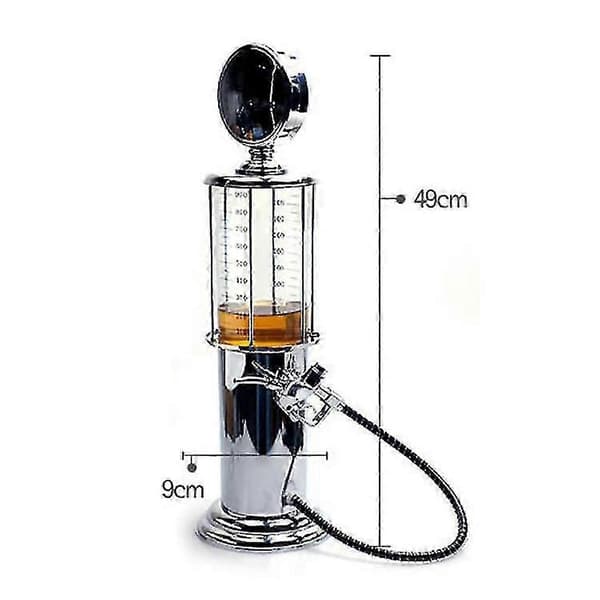 Retro Nostalgi Kromdesign Drikkedispenser, Bartrykpump, Med Pumpslange Til Fester, Drikkedispenser, Øldispenser, Ølsøjle, Fester
