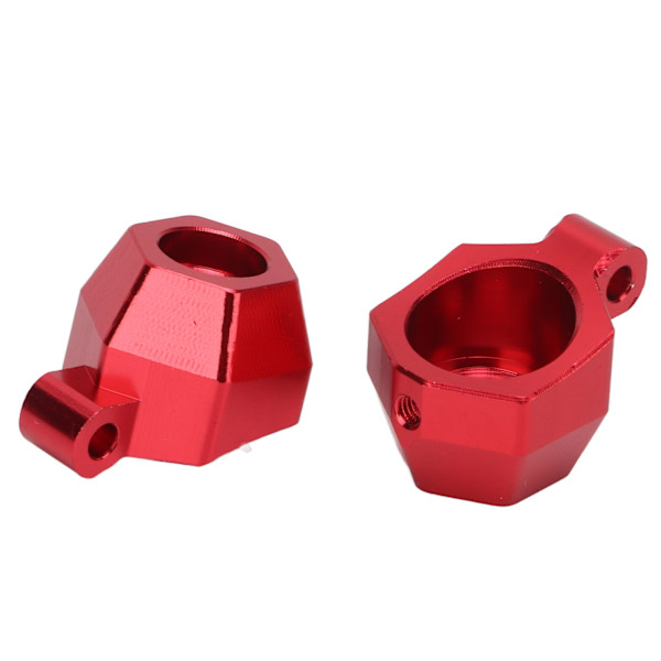 RC Bakaxelmonteringsfäste i Aluminiumlegering Hög Styrka RC Bil Metall Uppgraderingsdelar för 1/16 Fjärrstyrd Bil Röd
