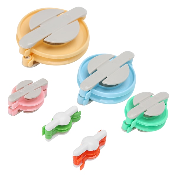 6st Fluff Ball Weaver Pompom Maker DIY Ullgarn Stickverktyg Handarbetstillbehör