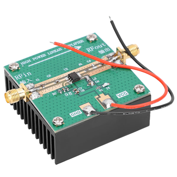 RF2126 RF effektforstærker 400‑2700MHz 2,4GHZ 1W forstærker med køleplade