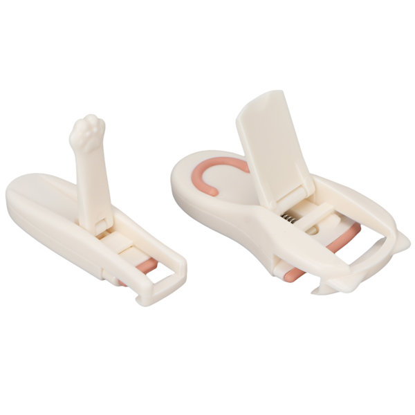 2st ögonfransböjare Professionell bärbar hem skönhetssalong Lash curler för långvarig lock