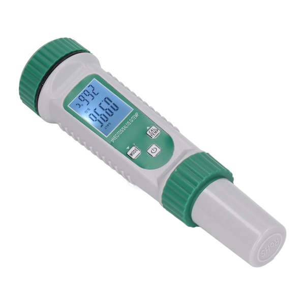 Vattenkvalitetstestare 6 i 1 PH EC TDS SALT SG TEMP-mätare Digital display för plantering