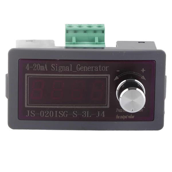 4-20 mA strøm- og spændingssignalgenerator med batterigrænseflade, analog simulator, justerbart 4-cifret display