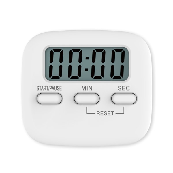 1 Pcs LCD Display Kitchen Cooking Baking Timer Home Gym Student Timer Baking Countdown Timer with Magnet