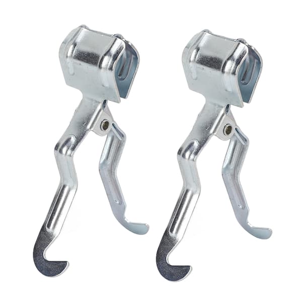 【NX】2PCS Multifunktionell Campingkrok Hög Tryckhållfasthet Rostfritt Stål Lykthängare Camping för Campingtält