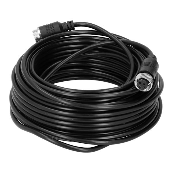 4-stifts bilkamerakabel Bärbar Anti-interferens PVC-videoförlängningssladd för Auto Truck Bus Monitor (10m 32.8ft)