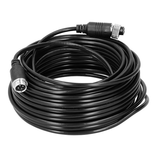 4-stifts bilkamerakabel Bärbar Anti-interferens PVC-videoförlängningssladd för Auto Truck Bus Monitor (10m 32.8ft)