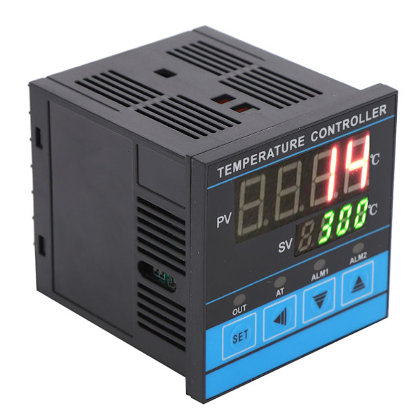 Intelligent temperaturregulator med digital PID RELAYSSR utgang 0-400℃ AC220V