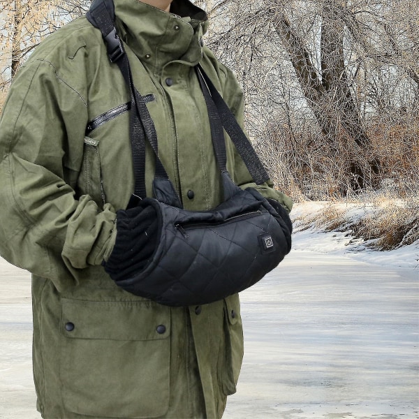 Udendørs håndvarmere bærbare handsker usb genopladelige 3 tilstande til kvinder, børn, jagt, camping Khaki