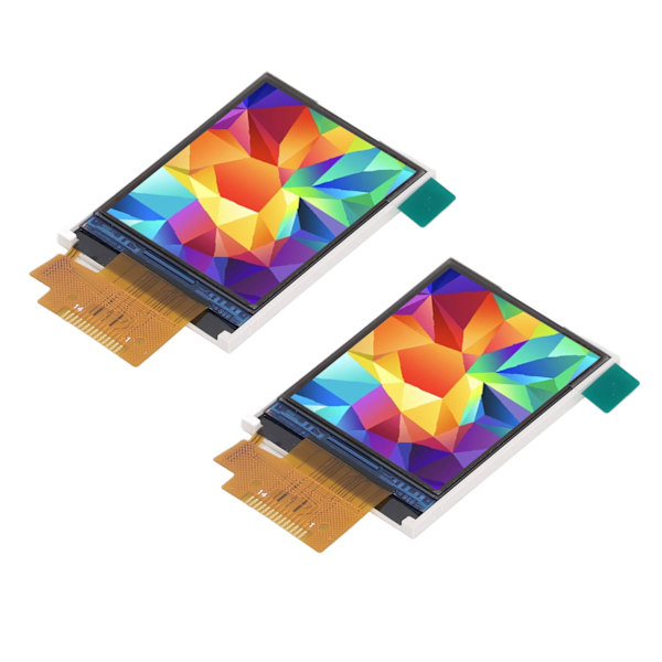 2 ST TFT IPS Display Modul 1,8 tum Färg 128 X 160 SPI Interface ST7735S Drive Display Modul