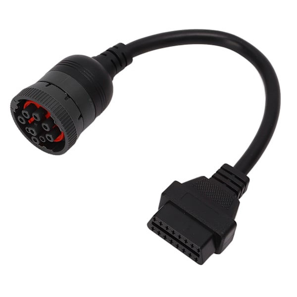 9PIN hona till OBDII 16pin kontaktkabel J1939 Diagnose Interface Adapter för lastbil