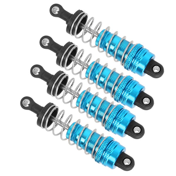 4st RC metallstötdämparsats för MN86 MN86S MN86K MN86KS 1/12 RC CrawlersBlue