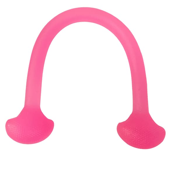 Ett ord silikon dragrep elasticitet multifunktionell justerbar 10lbs draghållfasthet bröstexpander stretchband rosa