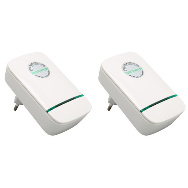 2st Power Saver 28000W AC 90‑240V Stabiliserad spänning Balanserade strömmar Elsparbox Energisparare för hushålls EU-kontakt