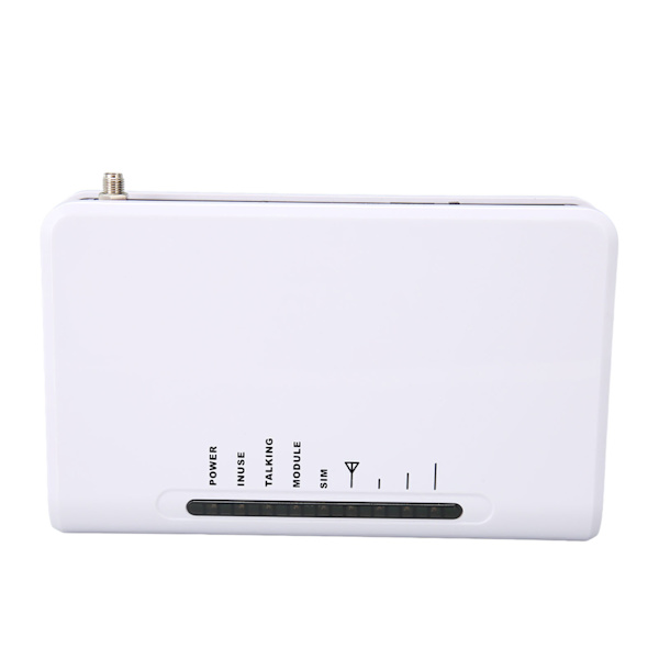 Fast trådløs terminal Quad Band 4G GSM-understøttet antipodal signal GSM Desktop Caller til kontor butik 100‑240V EU-stik