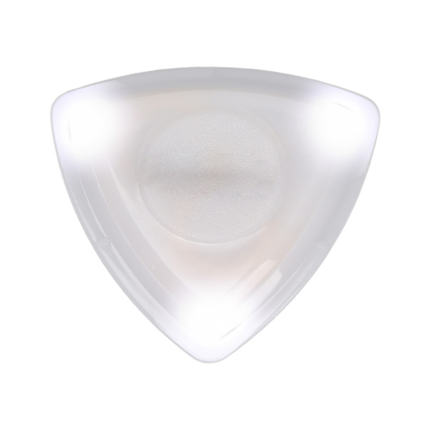 Glødende guitarpick med LED-lys med høj følsomhed Guitarpick udskiftning med hvidt batteri