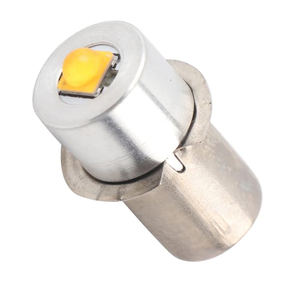 P13.5S 3W LED-taskulampun vaihtopolttimo taskulamppuun hätävaloon (lämmin valkoinen 4~12V)