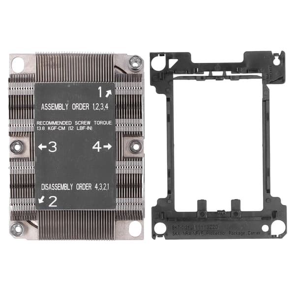 SNKP0067PS LGA 36470 1U X11 for Purley Platform CPU Kjøleribbe Datatilbehør