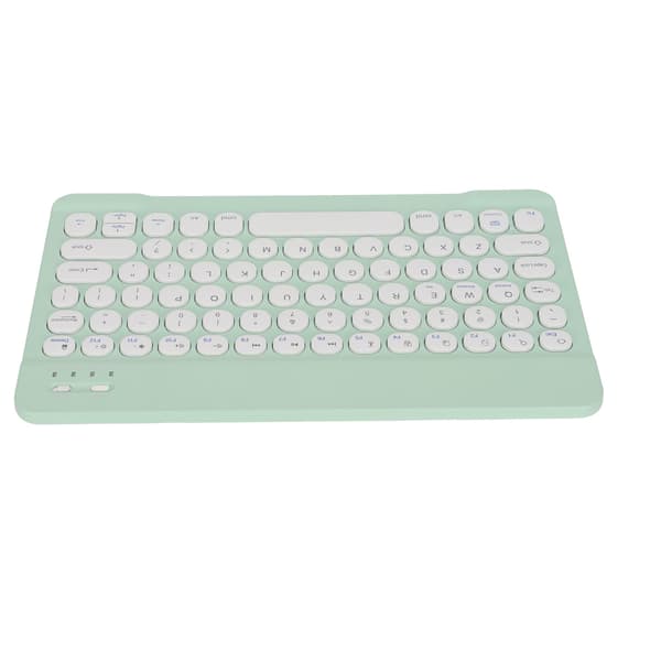 【NX】Trådløst tastatur Stabil forbindelse Mobiltelefon Tablet Laptop Tilbehør til IOS til Android til Windows Grøn