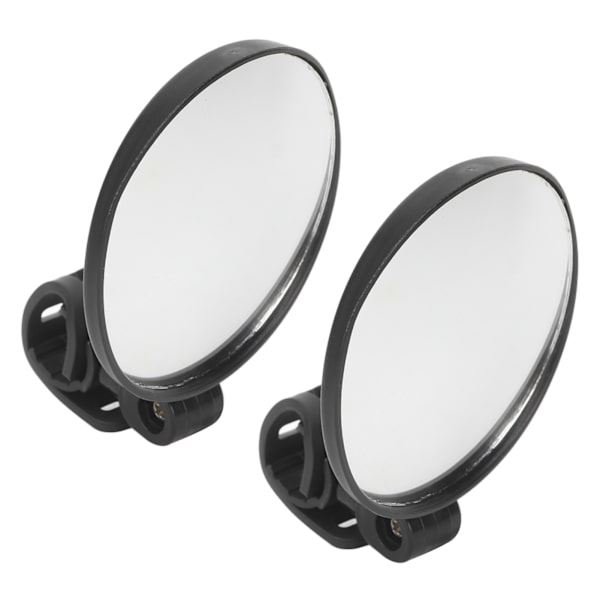 2st Cykelbackspegel 8cm justerbar vidvinkel rund skoterbackspegel Universal för rullstolscykel