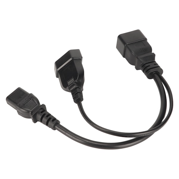 IEC320 C13 ja EU-liitäntä IEC320 C20 -virtajohto IEC320 C13 ja EU-naarasliitäntä IEC320 C20 Y-jakajavirtajohto 12,6 tuumaa
