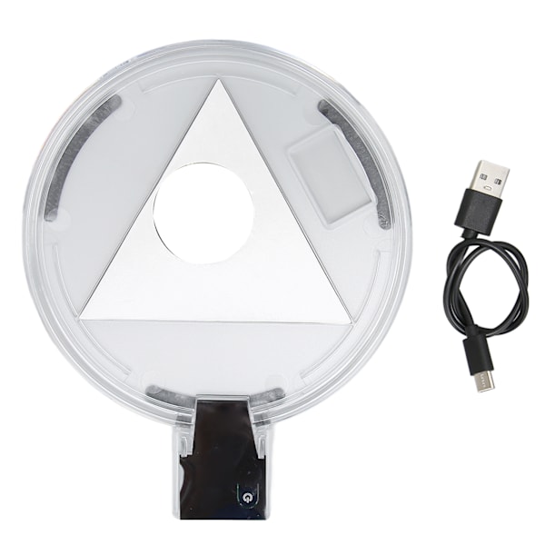 Justerbar RGB-bas vertikalt horisontellt LED Ambient Light Stand för PS5 Host Game Console