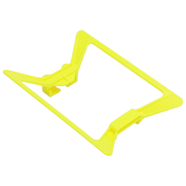 RC Helikopter Landningsställ Lättvikt Plast Stabilt kroppsskydd RC Helikopter Landing Skid för FW 200 Gul