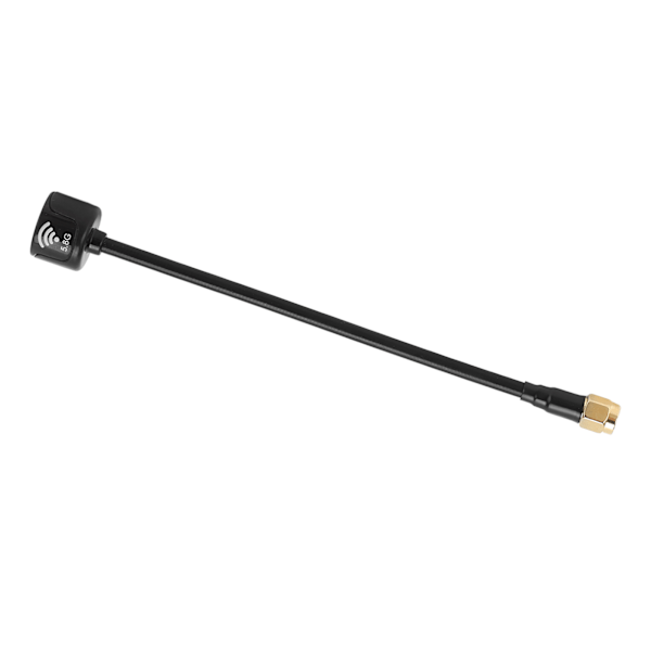 5,8 GHz FPV Drone Antenn 155 mm 2,5 Dbi antenn med inre hål RPSMA för RC FPV-maskin (svart)
