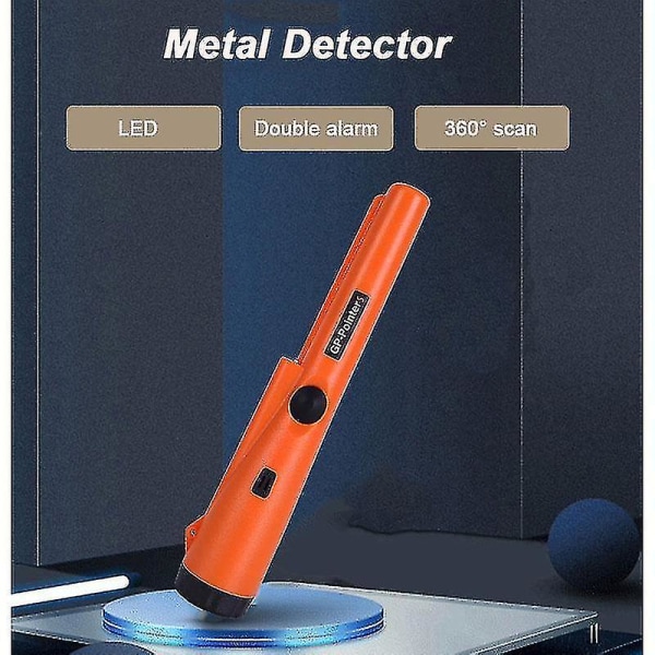 Profesjonelle metalldetektorer Pointer Pinpoint Gp-pointer Håndholdte metalldetektorer Tester Treasure Go