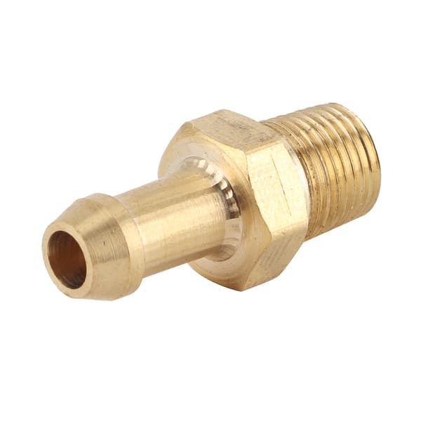 Turbolader Kompressorhus Messing Boost Nippel Slangekobling 1/8in 27 NPT Guld