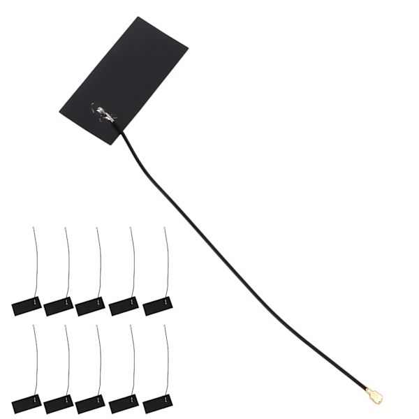 10 stk NZ-868 WiFi Bluetooth-antenne 6DBI IPEX FPC intern antenne til trådløs overvågning