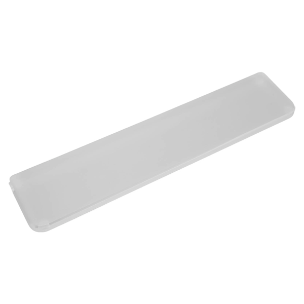 Tangentbord Handledsstöd 0,4 till 0,6 tum lutning Ergonomisk klar akryl Anti-slip tangentbord Handledsstöd för bärbar dator med 87 tangenter