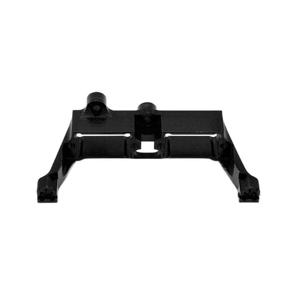 Differentiallåsfæste Aluminiumlegering servofæste til Traxxas TRX4 1/10 RC Bil Sort