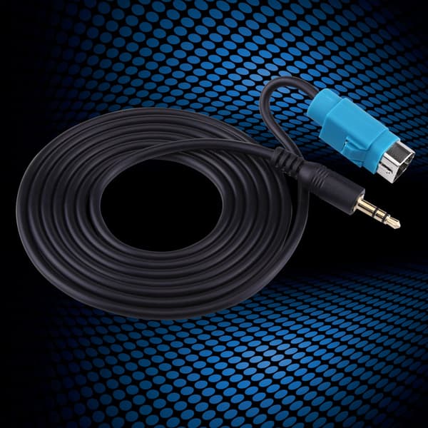 【NX】Lyd AUX-inngangskabel Fullspeed til Mini Jack-adapter for Alpine CDA CDE IVA