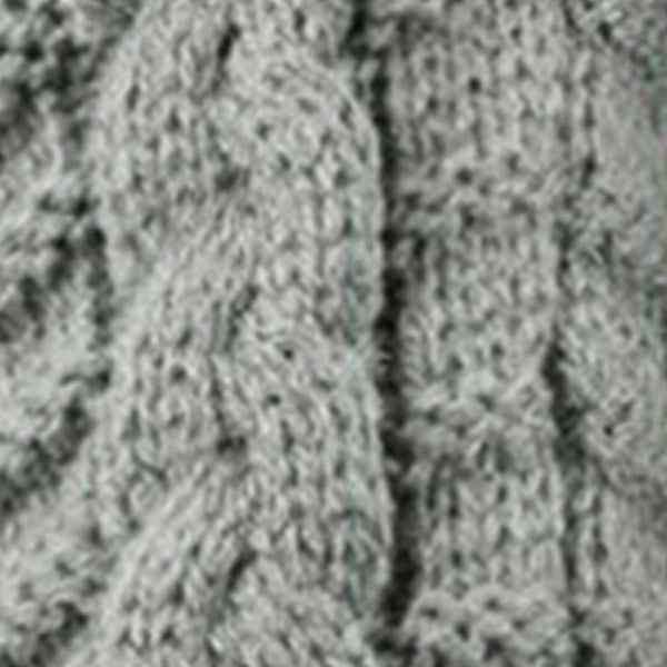 Winter Warm Knit Fingerless Handskar Handvirkade tumhål Armvärmare Vantar Light gray*khaki color