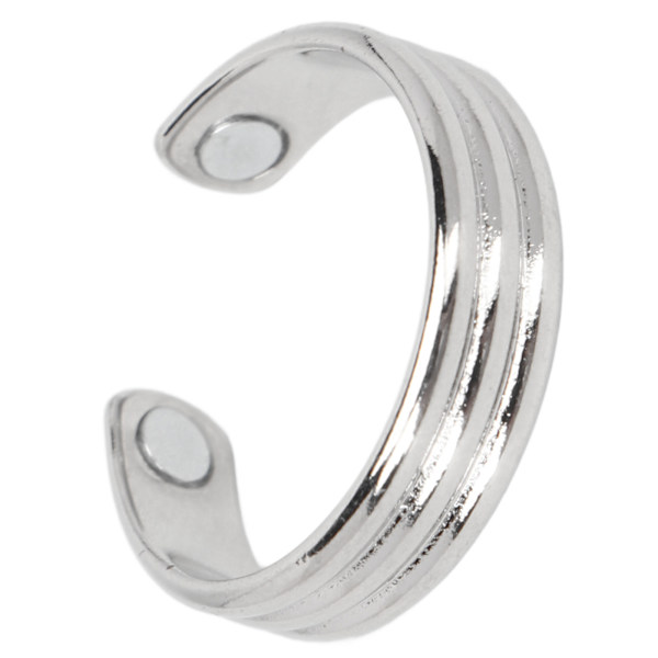 Män Kvinnor Metall Magnetisk Ring Elegant Justerbar Trötthet Ledömhet Avlastningsring Smycketillbehör