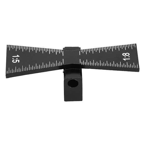 Alumiiniseos-häntien merkintätyökalu Puuntyöstötyökalu Häntien merkintäviivain (1:5 1:8)