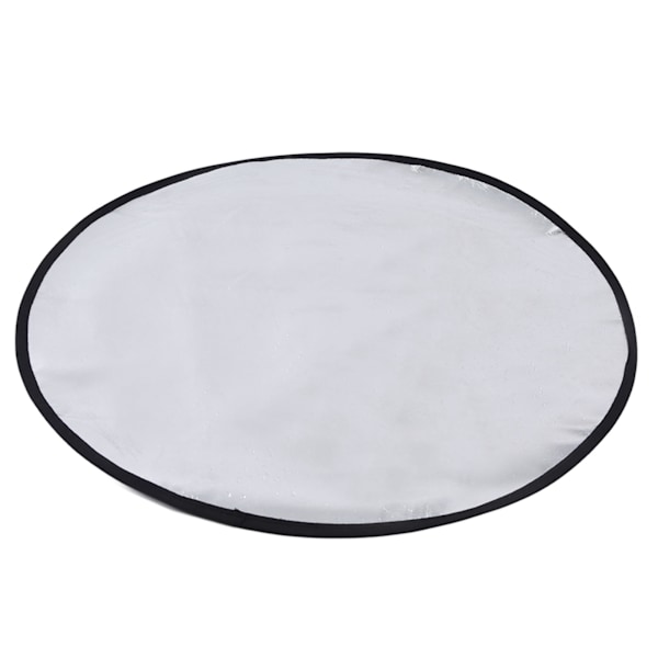 Fire Pit Matt Värmebeständig grilldäcksskydd dubbelsidig rund gräsmatta för utomhuscamping101,5 cm / 40in