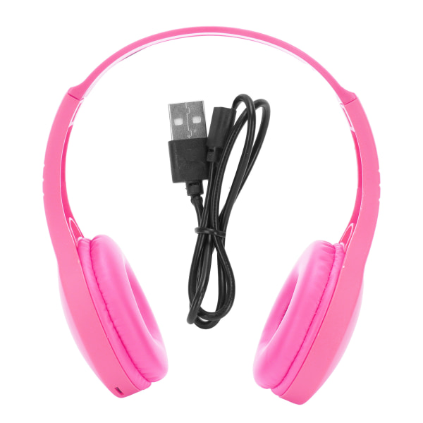 G58 Hovedmonteret Bluetooth-headset Bluetooth 5.0 Stereo Bluetooth-headset til sport (rosa)